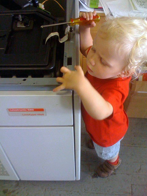 Jasper, Linotronic Technician