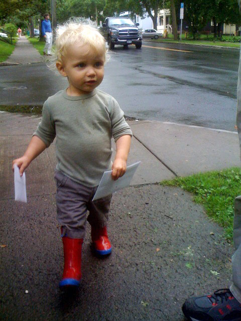 Boxcar Baby, mail delivery