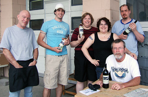 Boxcar Press platemaking team