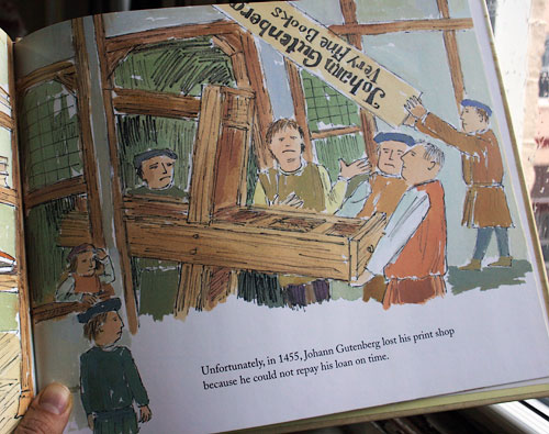 Letterpress printing press book