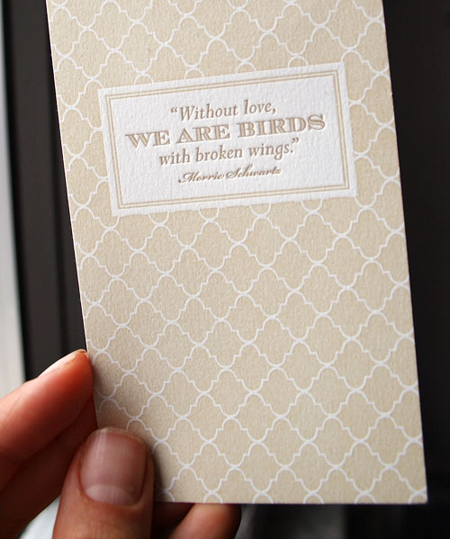 commercial letterpress printing