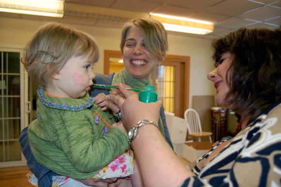 face-painting