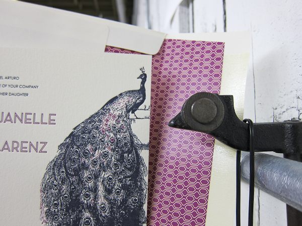 bella figura letterpress wedding invitations