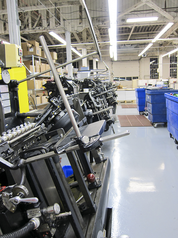 heidelberg windmills in a letterpress print shop