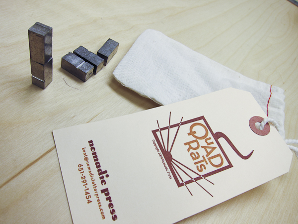 quad rats letterpress game