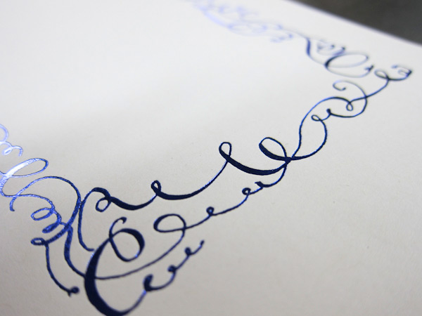 bella figura foil indigo shine