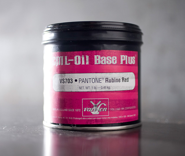 Rubine Red - oil base