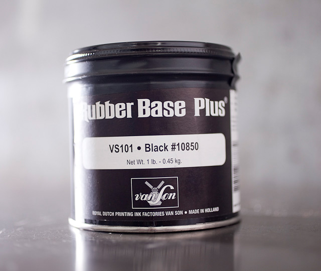 Universal Printing Black 10850 - rubber base