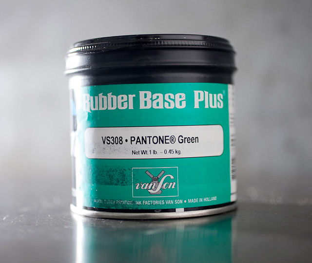 Pantone Green - rubber base