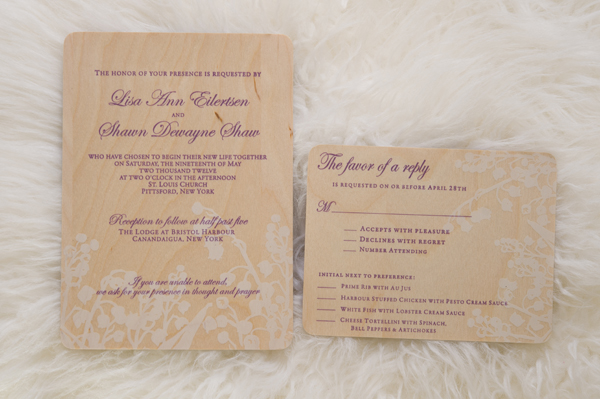 letterpress invitations by Amy Rau of Green Girl press