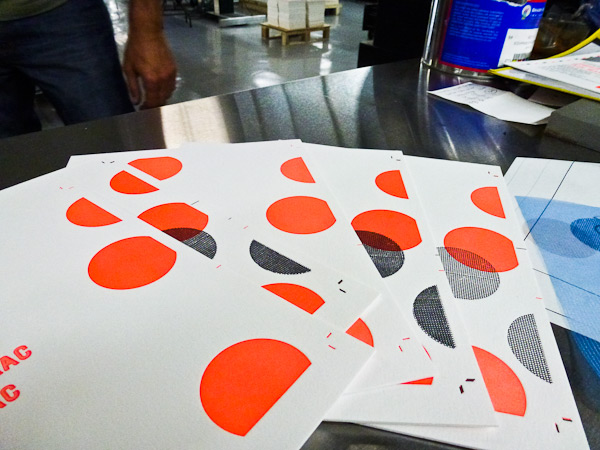 neon letterpress at boxcar press