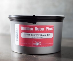 photo of Rubber Based Rubine Red wide