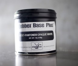 Opaque White - rubber base
