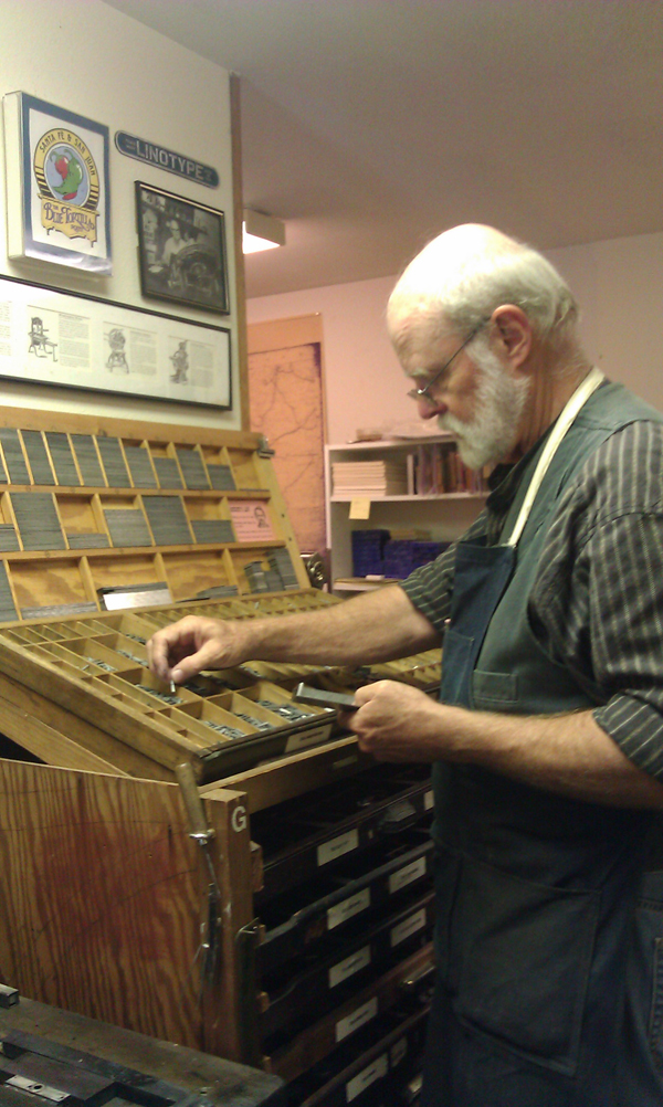 Sargent Brothers Printers & Typographers - Workspace spotlight by Boxcar Press A look inside the letterpress shop known as Sargent Brothers Printers & Typographers