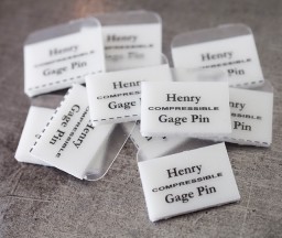 Letterpress Printing: Henry Gage Pins