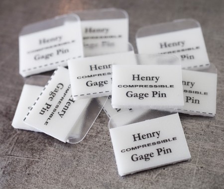 Letterpress Printing: Henry Gage Pins