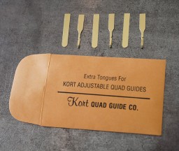 Letterpress Printing: Replacement tongues for Kort Gauge Pins