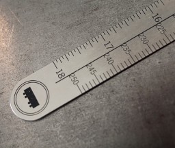 Letterpress Printing: Line Gauge, 18 inch