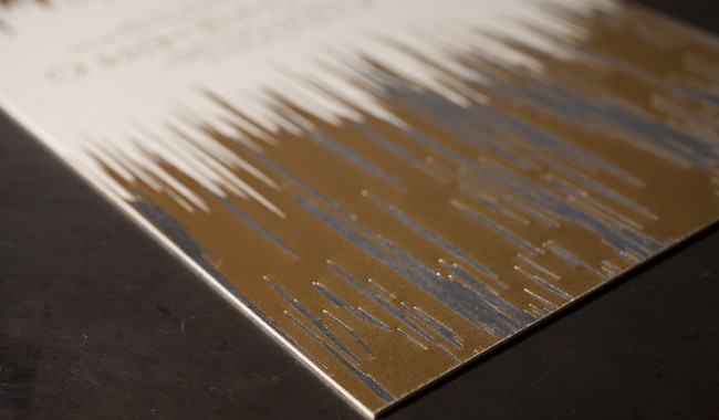 Foil Bleed We Cannot Edge Paint photo of foil bleed we cannot edge paint