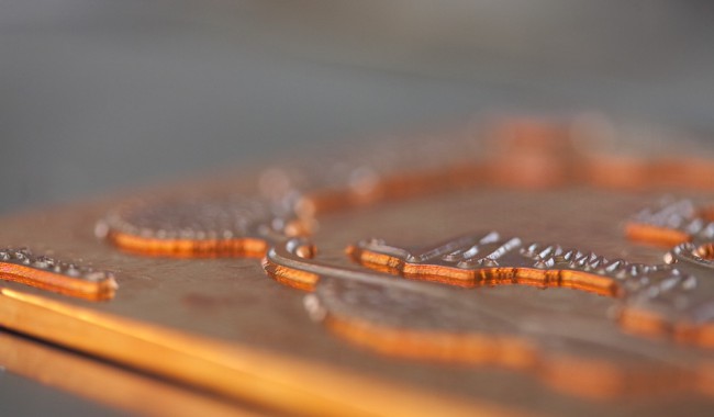 photo of Plate with air bubbles