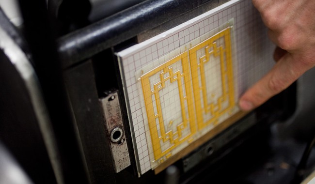 photo of Boxcar base for letterpress