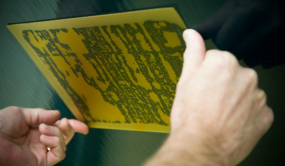 Unexposed photopolymer main image No 1 image of unexposed photopolymer plate