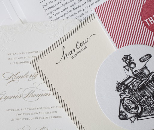 Boxcar Press Letterpress Samples