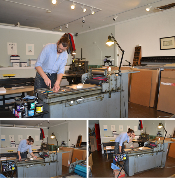 Patrick Masterson shared his story about starting his own letterpress print shop Boxcar Press spoke with a group of inspiring printers to find out how they made the transition from hobby to career when it comes to letterpress printing