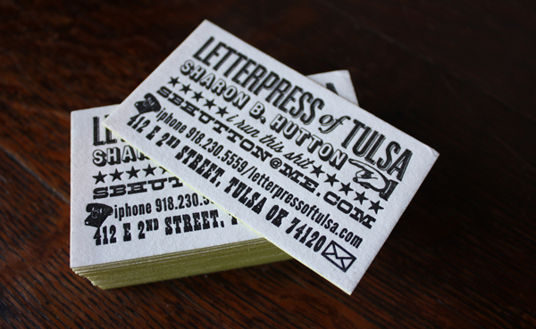 Letterpress work by Sharon Braun Hutton - Letterpress of Tulsa Boxcar Press spoke with a group of inspiring printers to find out how they made the transition from hobby to career when it comes to letterpress printing