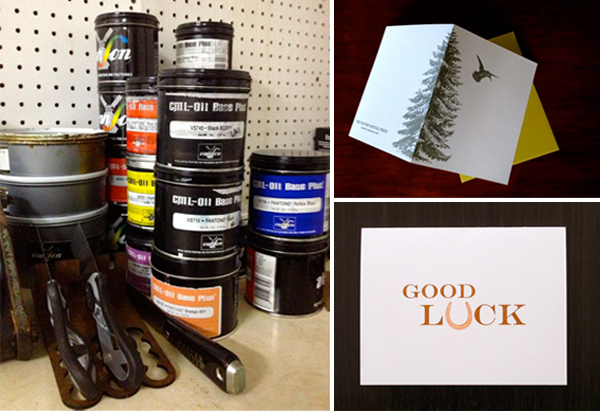 Victory Special Press is a letterpress shop based in Anchorage Alaska