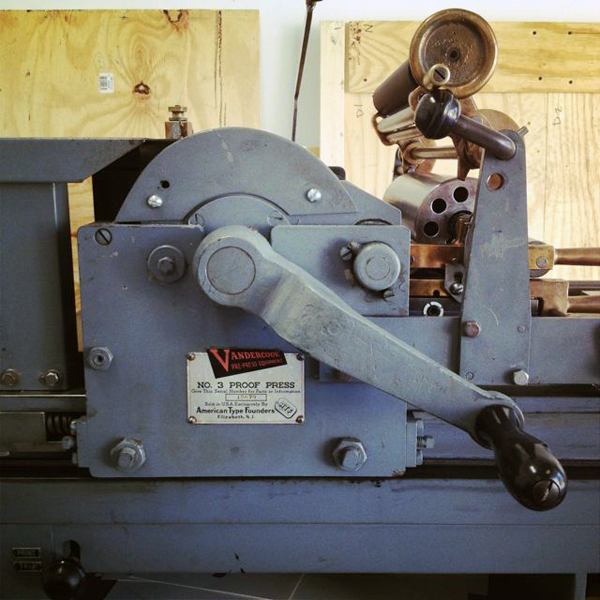 Victory Special Press is a letterpress print shop based in Anchorage Alaska