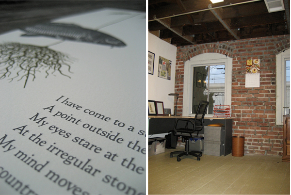 Volta Press is a letterpress print shop based in Oakland California