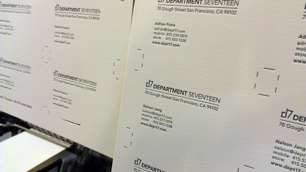 Letterpress printing from The Aesthetic Union The Aesthetic Union is a letterpress print shop based in San Francisco