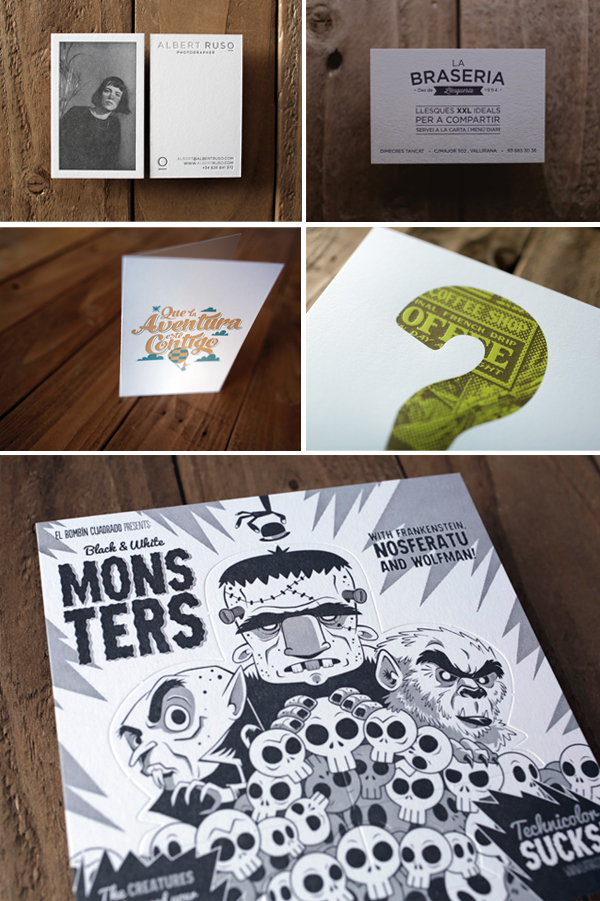 La Trasteria is a letterpress print shop based in Barcelona