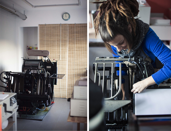 La Trasteria is a letterpress print shop based in Barcelona