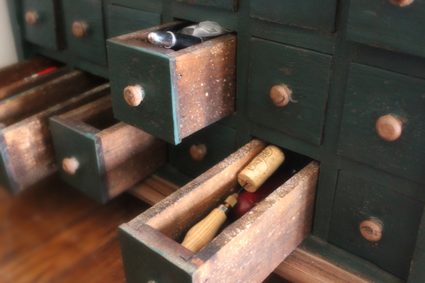 Tools of the printing trade at Press 65.